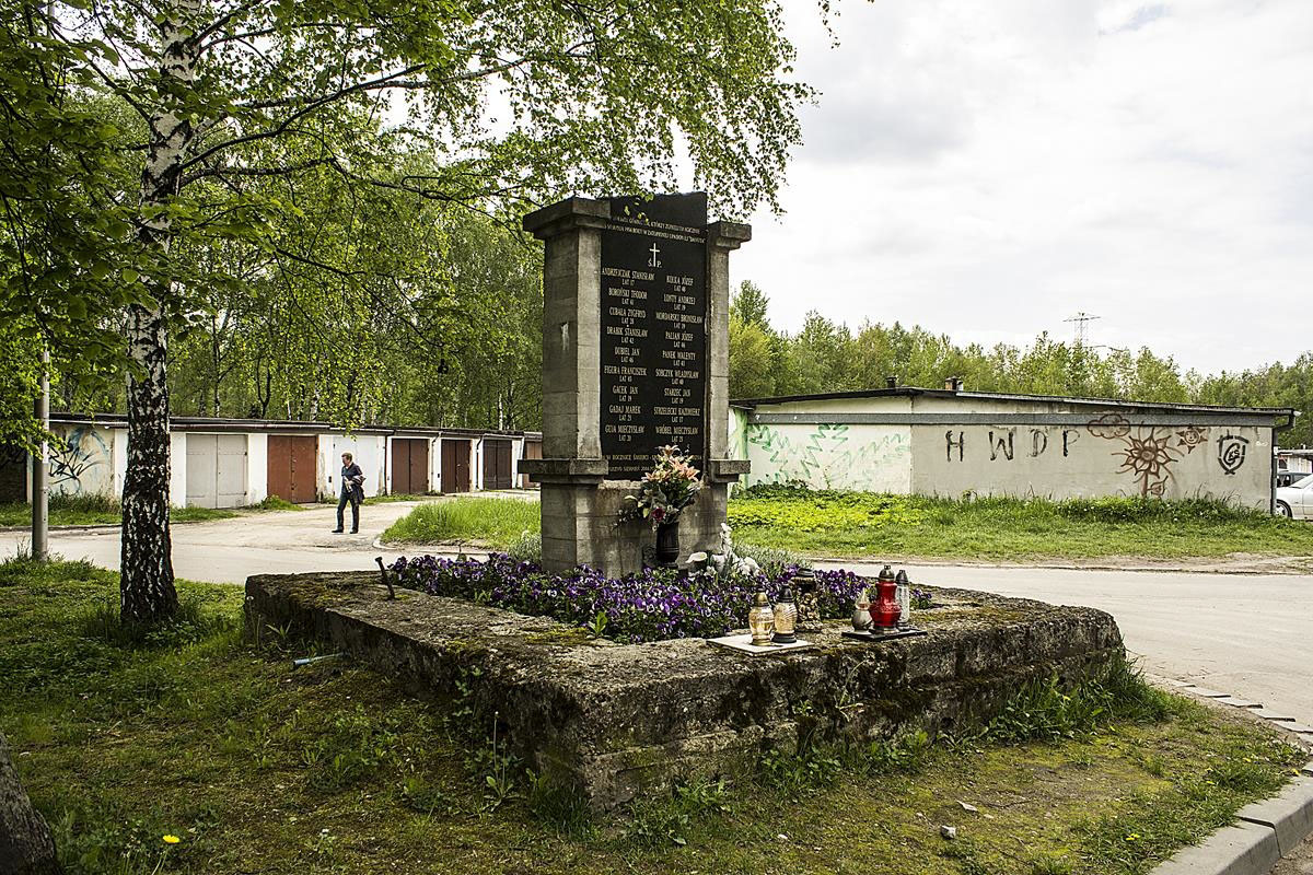 Pomnik ofiar katastrofy w upadowej „Danuta”