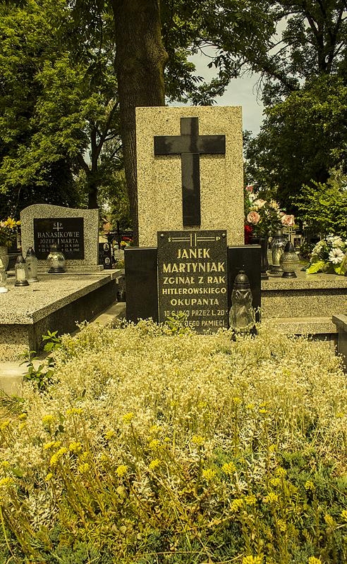 Pomnik żołnierza Gwardii Ludowej Janka Martyniaka