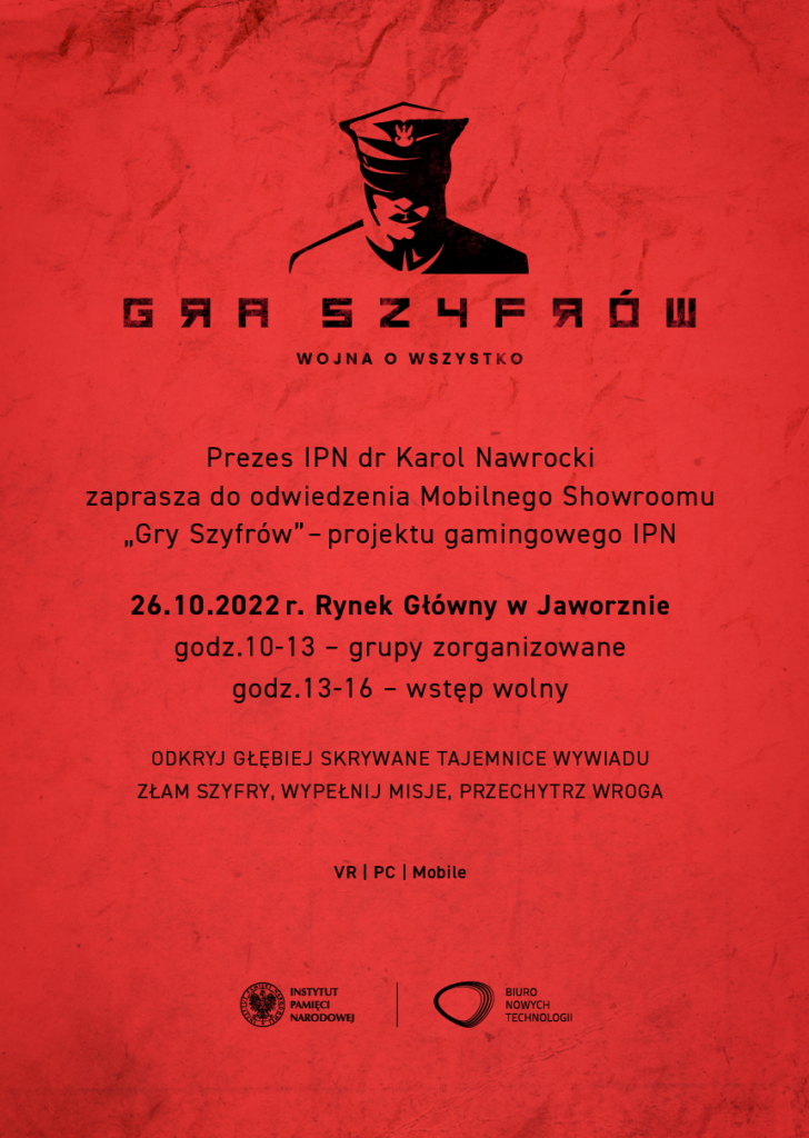 gra-szyfrów-plakat-Jaworzno