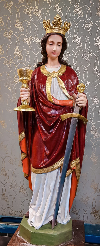 figura św. Barbary